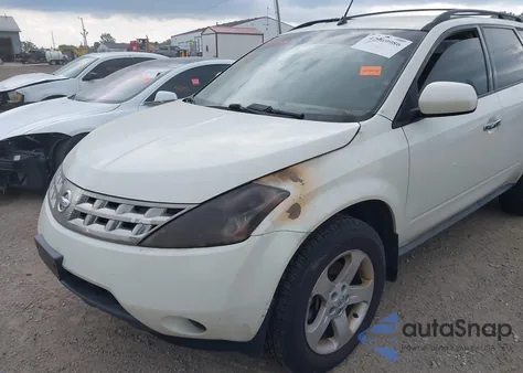 2005 Nissan Murano S from USA, damaged, VIN JN8AZ08W55W442705